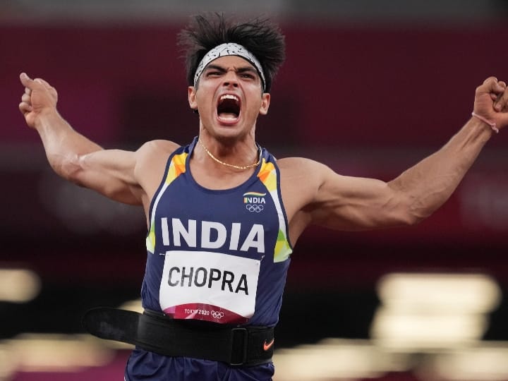 2020 ओलंपिक के पुरुष जैवलिन थ्रो इवेंट में कुछ इस अंदाज में नजर आए थे भारत के स्टार जैवलिन खिलाड़ी नीरज चोपड़ा.
