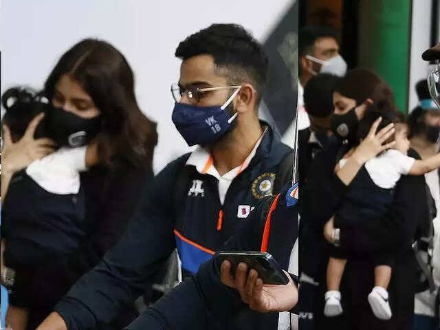 इससे पहले जब विराट अनुष्का बेटी के साथ रवाना हुए थे तब भी पैराजी ने वामिका की तस्वीरें क्लिक की थी लेकिन विराट कोहली ने सभी से गुजारिश की थी कि बेटी की तस्वीरें ना क्लिक करें.