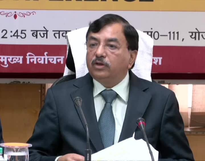 Assembly Election Result 2022 : No question of tampering with EVMs, says CEC Sushil Chandra UP Assembly Poll 2022 Result : ইভিএম কারচুপির কোনও প্রশ্নই নেই, সপা-র অভিযোগ ওড়াল নির্বাচন কমিশন