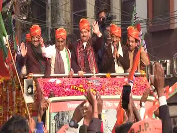 Vijay Sankalp Yatra: बीजेपी की 'विजय संकल्प यात्रा' का पहला चरण समाप्त, 11 दिन में तय की गई 3.5 हजार किलोमीटर की दूरी Vijay Sankalp Yatra: बीजेपी की 'विजय संकल्प यात्रा' का पहला चरण समाप्त, 11 दिन में तय की गई 3.5 हजार किलोमीटर की दूरी
