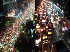 Chennai Rains : கடும் போக்குவரத்து நெரிசலில் சிக்கிய சென்னை....! வைரல் வீடியோ, புகைப்படம் உள்ளே...!