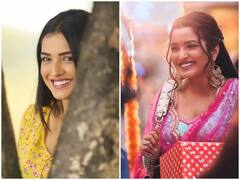 Amrapali Dubey Cute Smile Photos: आम्रपाली दुबे की क्यूट स्माइल लूट लेगी आपका भी चैन, फैंस हो रहे दीवाने