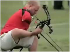 Watch: बिना हाथों के ही की तीरंदाजी, लक्ष्य पर साधा सटीक निशाना, बना मिसाल