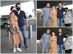 Kajal Aggarwal Spotted: प्रेग्नेंसी की खबरों के बीच परिवार संग न्यूईयर सेलिब्रेट करने निकलीं काजल अग्रावाल