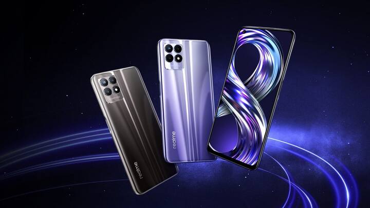 Realme 8i: इसकी कीमत 13,759 रुपये है. इसमें ट्रिपल रियर कैमरा दिया गया है. जिसमें एक कैमरा 50MP का और एक 2 और एक 2 मेगापिक्सल का है. इसमें 6.6 इंच की डिस्प्ले दी गई है. इसकी बैटरी 5000mAH की है.