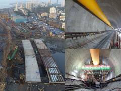 Mumbai Coastal Road Project : मुंबई किनारी रस्ता प्रकल्पातील बोगद्याचा दोन किलोमीटर टप्पा पूर्ण
