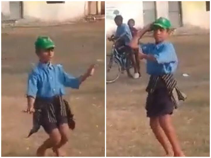 chhattisgarh government school student dance video on dilbar dilbar song getting viral he dance like nora fatehi Watch: 'दिलबर-दिलबर' गाने पर Nora Fatehi को टक्कर दे रहा सरकारी स्कूल का यह बच्चा, डांस देख सब हैरान