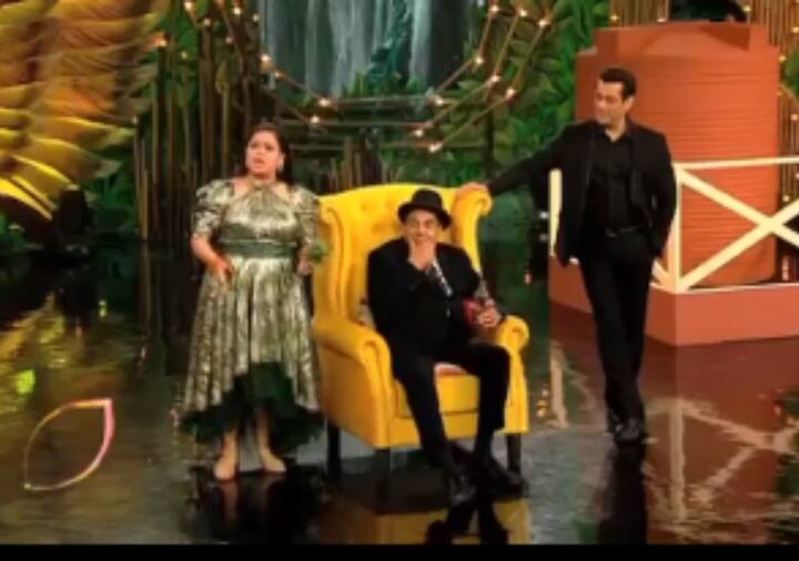 bigg boss 15 new year celebration, Bharti singh and dharmendra makes joke on salman khan bitten by snake Bigg Boss 15: Bharti Singh ने उड़ाया Salman Khan को सांप के काटने का मजाक, Dharmendra बोले- वो सांप नहीं सपनी था