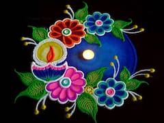 New Year 2022 Rangoli Designs | நல்லகாலம் பிறக்குது.. கலர் ரங்கோலி போட்டு NewYear ஸ்டார்ட் பண்ணுங்க..