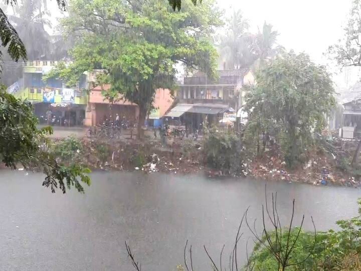 Mayiladuthurai district recorded 35 cm of heavy rainfall மயிலாடுதுறை மாவட்டம் முழுவதும் 35 செ.மீ கனமழை