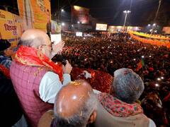 UP Election 2022: Amit Shah का बरेली में रोड शो, बोले- जनसमुद्र BJP की प्रचंड जीत की पुष्टि कर रहा है