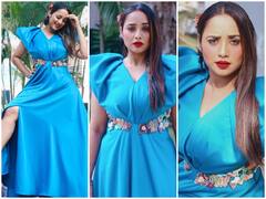Rani Chatterjee Photos: थाई हाई स्लिट गाउन पहन रानी चटर्जी ने फैंस पर चलाया हुस्न का जादू, ग्लैमर के आगे बॉलीवुड एक्ट्रेस हुईं फेल