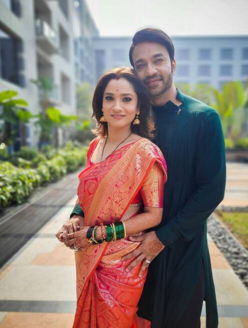 And as the year 2021 is coming to an end, Ankita has shared pictures with Vicky as she expresses gratitude post marriage.