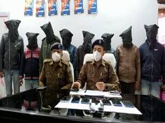 Cyber Crime: झारखंड के देवघर में पुलिस को मिली बड़ी कामयाबी, 8 साइबर अपराधी गिरफ्तार