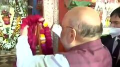 गृह मंत्री Amit Shah ने अयोध्या हनुमानगढ़ी मंदिर में पूजा की