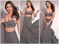 Surbhi Chandna Photo: ग्रे कलर के लहंगे में सुरभि चंदना ने दिखाया सिजलिंग लुक, कातिलाना अदाओं से बढ़ाया सोशल मीडिया का तापमान