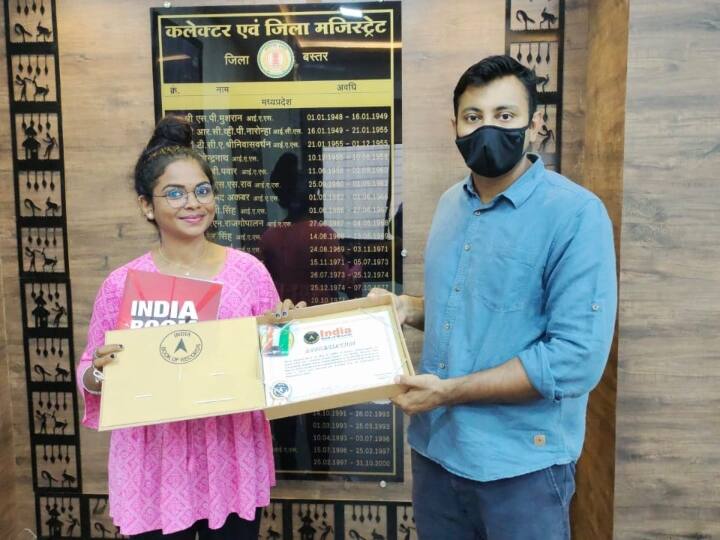 Chhattisgarh: बस्तर की बेटी नैना ने देश का नाम किया रोशन, इंडिया बुक ऑफ रिकॉर्ड में दर्ज कराया नाम bastar girl Naina Singh climb on two highest mountain in the world made her name in india book of record ANN Chhattisgarh: बस्तर की बेटी नैना ने देश का नाम किया रोशन, इंडिया बुक ऑफ रिकॉर्ड में दर्ज कराया नाम