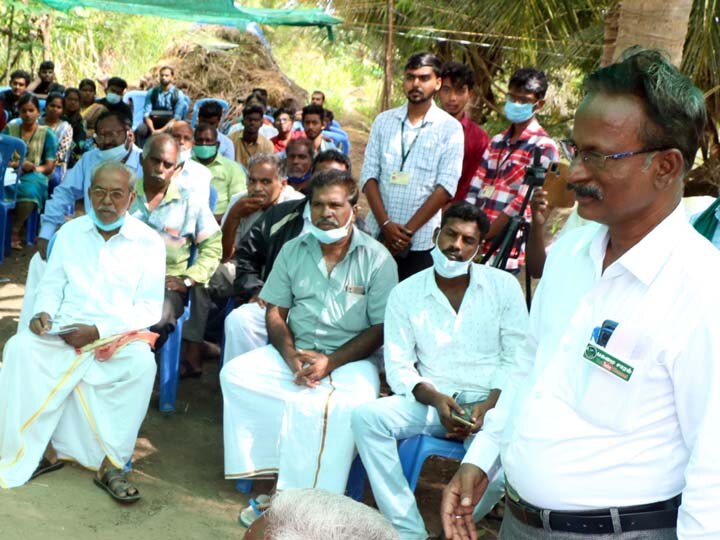 இயற்கை வேளாண் விஞ்ஞானி நம்மாழ்வார் நினைவு நாள் - இயற்கை வேளாண்மை செய்ய உறுதி மொழி ஏற்பு