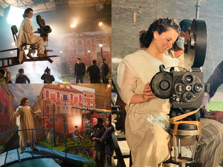 Kangana Ranaut Latest Photos: बॉलीवुड अभिनेत्री कंगना रनौत (Kangana Ranaut) ने अपनी कुछ लेटेस्ट तस्वीरें फैंस के साथ शेयर की हैं. इन तस्वीरों में कंगना रनौत (Kangana Ranaut) अपनी आने वाली फिल्म 'टीकू वेड्स शेरू (Tiku Weds Sheru)' के सेट पर दिखाई दे रही हैं.