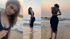 Mouni Roy Photos: બોલીવૂડ એક્ટ્રેસ મૌની રોય બ્લેક ટૂ પીસમાં લાગી રહી છે સુંદર, જુઓ તસવીરો