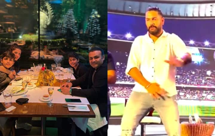 Yuvraj Singh’s dance video viral on New Year 2022, Sehwag celebrated like this