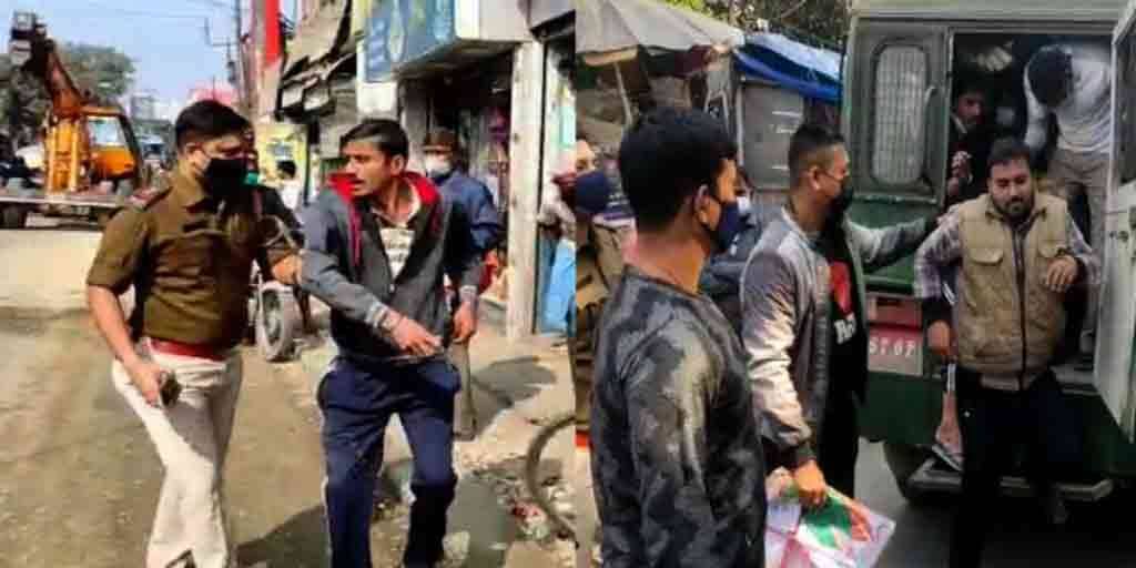 WB Corona Rule Police Arrests Many For Violation of Covid Restriction WB Corona Rule : হু হু করে বাড়ছে করোনা, কোভিড বিধি ভাঙায় জেলায়-জেলায় গ্রেফতার