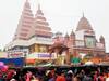 In Pics: नए वर्ष पर दर्शन और पूजा के लिए मंदिरों में उमड़ी भीड़, देख लें महावीर मंदिर और पटनदेवी की exclusive तस्वीरें