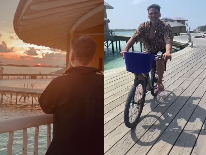 akshaykumar | new year wishes | ”சூரிய வணக்கம் ..காயத்ரி மந்திரம் ” - தெய்வீகமாக புத்தாண்டை வரவேற்ற அக்ஷய்குமார்! Akshay Kumar chants Gayatri Mantra as he welcomes the first sunrise of 2022 in Maldives – Watch video akshaykumar | new year wishes | ”சூரிய வணக்கம் ..காயத்ரி மந்திரம் ” - தெய்வீகமாக புத்தாண்டை வரவேற்ற அக்ஷய்குமார்!