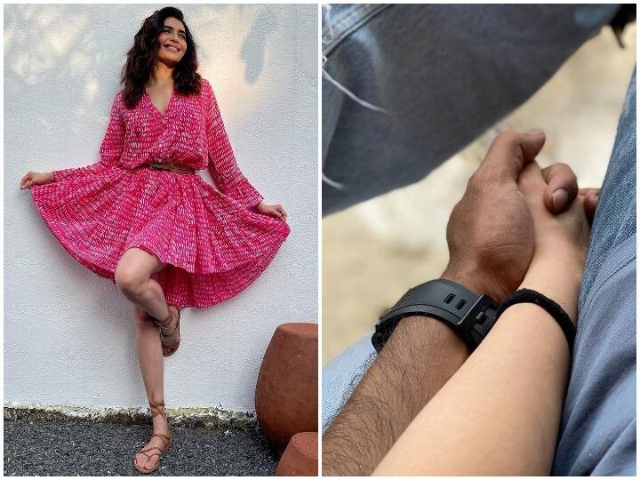 Karishma Tanna with Varun Wangera: पिछले काफी दिनों से खबर आ रही है कि करिश्मा तन्ना (Karishma Tanna) 2022 में शादी के बंधन में बंधने जा रही हैं. हालांकि करिश्मा (Karishma Reaction) ने इस पर कोई प्रतिक्रिया नहीं दी थी. लेकिन अब उन्होंने वरुण बंगेरा (Varun Bangera) संग अपने रिश्ते को ऑफिशियल कर दिया है.