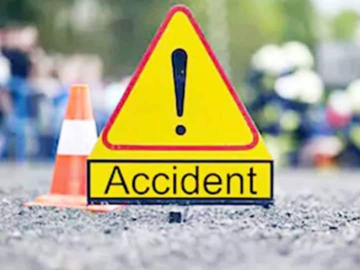 Ahmedabad : A youngster died in truck accident at Narol circle અમદાવાદમાં કરૂણ ઘટનાઃ એક્સિડન્ટ જોવા ગયેલા યુવક સામે સગા ભાણેજનો મૃતદેહ જોતાં થઈ ગયો બેભાન