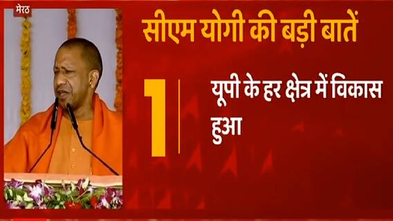 CM Yogi ने बताया खिलाड़ियों को आगे लाने के लिए सरकार ने क्या-क्या कदम उठाए? | Meerut