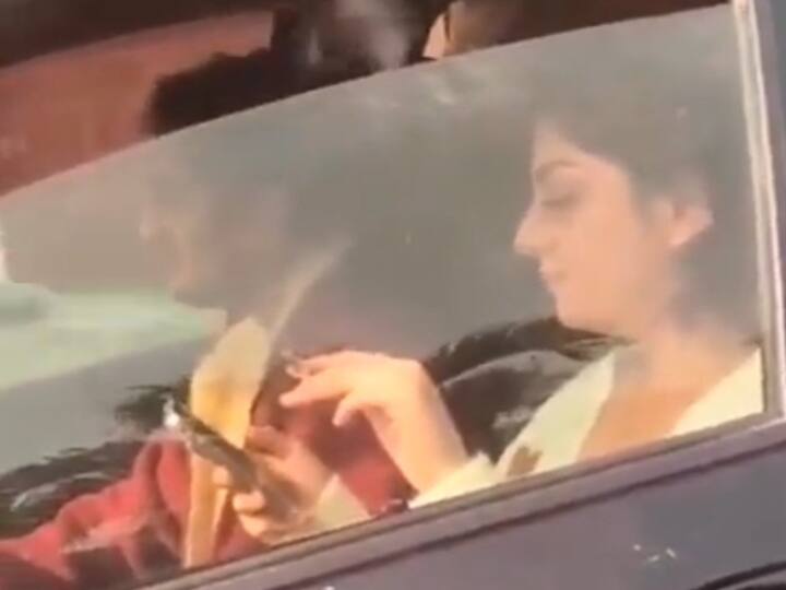 Pakistani actress Alizeh Shah has been criticised after a video of her smoking in a car went viral Watch video | காரில் புகைபிடித்த நடிகை.. வைரலான வீடியோவால் கலாச்சார ட்ரோல் செய்யும் நெட்டிசன்கள்..!