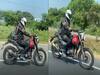 नव्या Royal Enfield Scram 411 बाईकचा टेस्टिंग दरम्यानचा फोटो लीक