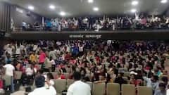 Maharashtra NCP: राष्ट्रवादी कॉंग्रेसच्या विद्यार्थी आघाडीनं आयोजित केलेल्या स्पर्धेत मोठी गर्दी