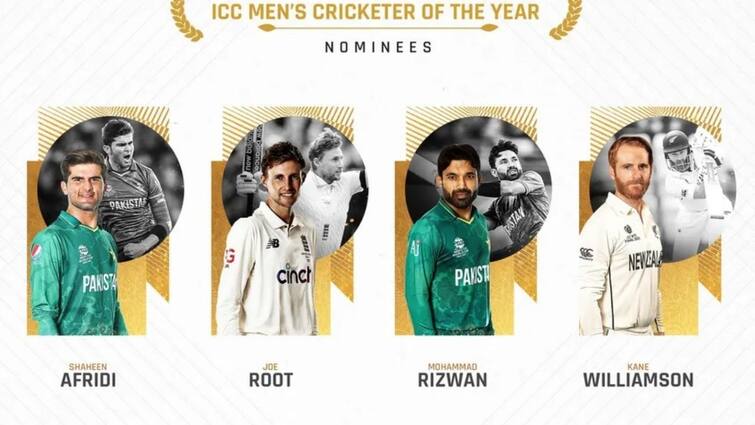 Joe Root, Kane Williamson, Mohammad Rizwan And Shaheen Afridi Nominated For ICC Men's Cricketer Of Year ICC Men's Cricketer Of Year: আইসিসির বর্ষসেরা ক্রিকেটারের দৌড়ে নেই কোনও ভারতীয়, রয়েছেন কারা?
