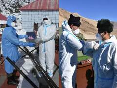 New Year ਮੌਕੇ 'ਤੇ ਭਾਰਤ-ਚੀਨ ਫੌਜਾਂ ਨੇ ਇਕ-ਦੂਜੇ ਨੂੰ ਵੰਡੀਆਂ ਮਠਿਆਈਆਂ, See Photos