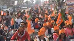Dehradun में BJP ने निकाली 'विजय संकल्प यात्रा', CM Dhami यात्रा में हुए शामिल | Uttarakhand Elections