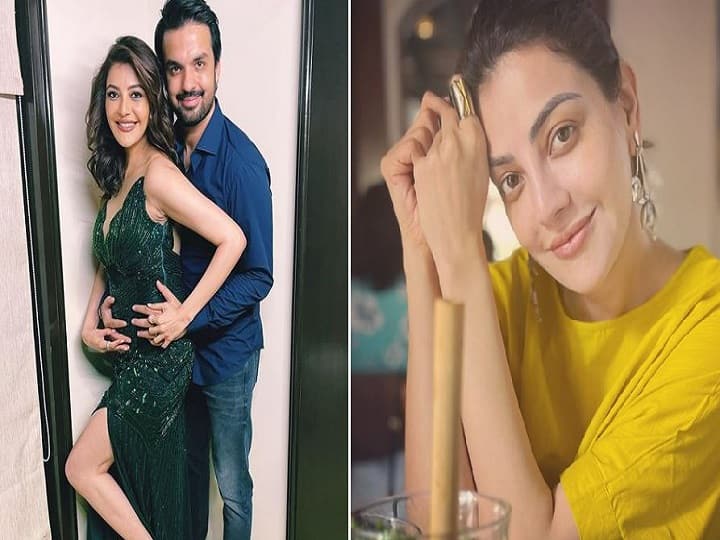 Kajal Aggarwal husband Gautam Kitchlu confirms her pregnancy Kajal Aggarwal pregnancy: ஆமா.. கேள்விபட்ட செய்தி உண்மைதான்.. கர்ப்பத்தை உறுதி செய்த காஜல்.. குவியும் வாழ்த்துகள்..!