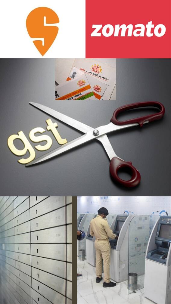 New Bank Locker Rules To GST On Uber, Ola, Swiggy, Zomato: What Changes In 2022