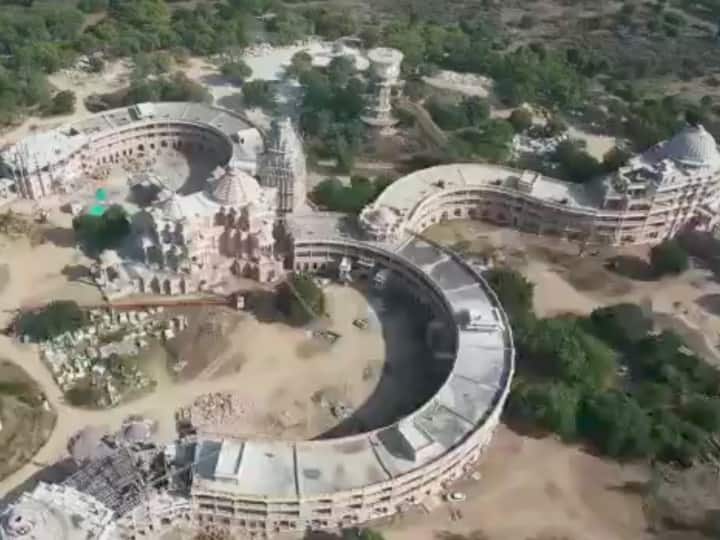 Jodhpur News World first Om shaped temple in Jadan village of Pali ANN Jodhpur News: 26 साल से तैयार हो रहा ॐ आकृति वाला मंदिर, खासियत जान चौंक जाएगी दुनिया