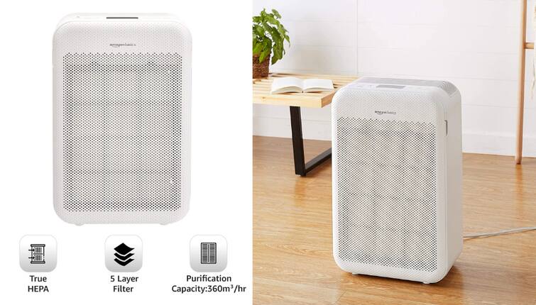 Amazon offer on Amazon Basics air purifier Price Of Amazon Basics air purifier review Features of Amazon Basics air purifier Best air purifier brand Portable Air purifier for home 5 Layer air purifier Amazon Deal: प्लान ना हो तब भी खरीद लें ये Air Purifier, सिर्फ 7 हजार में मिल रहा है 5 लेयर फिल्टरेशन का एयर प्यूरिफायर