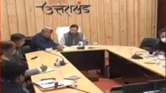 Corona को लेकर एक्शन में CM Dhami!, Dehradun में कर रहे स्वास्थ विभाग के साथ बड़ी बैठक।