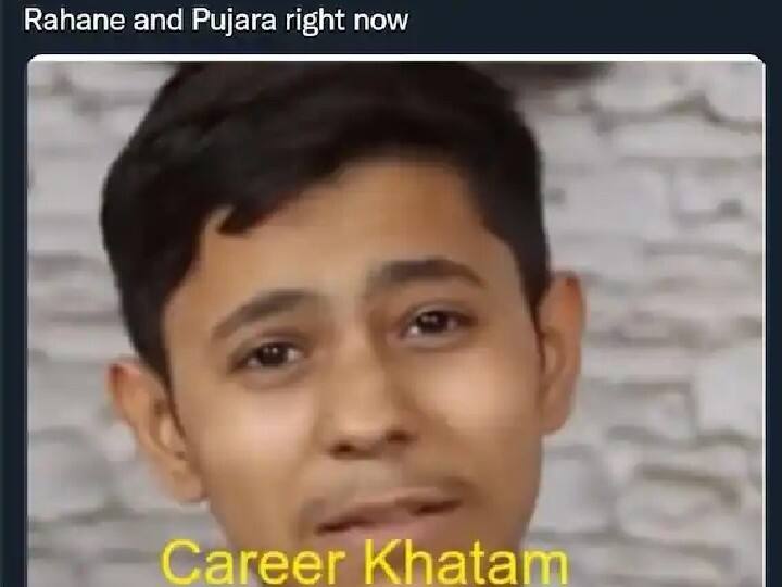 दुसऱ्या कसोटीत अजिंक्य रहाणे आणि चेतेश्वर पुजाराला आपल्या लौकिकास साजेशी कामगिरी करता आली नाही. स्वस्तात माघारी परतल्यानंतर सोशल मीडियावर मिम्सचा पाऊस पडला.