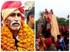 Bhilwara News: भीलवाड़ा में रिटायर्ड होने पर शिक्षक को छात्रों और गांव वालों ने दी अनोखी विदाई, हाथी पर बैठाकर घुमाया