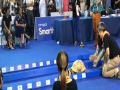 Watch: खरगोश और कछुए की रेस में एक बार फिर दोहराया गया इतिहास, लोगों ने दिए जबरदस्त रिएक्शन्स!