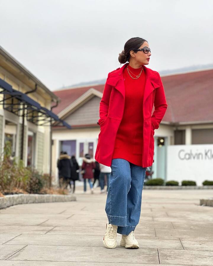 तिने इंस्टाग्रामवर काही फोटो शेअर केले आहेत. (photo:realhinakhan/ig)