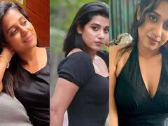 Actress shilpa manjunath | கருப்பு உடையில் ஷில்பா.. ப்ளாக் ட்ரெஸ் கலெக்‌சன்ஸ்!!