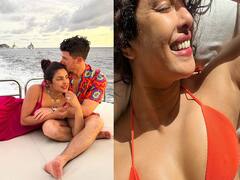 Priyanka Chopra New Year Pics: निक जोनास के साथ प्रियंका चोपड़ा ने की याच पार्टी, रोमांटिक अंदाज में किया नए साल का स्वागत