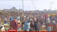Haldia: মানা হচ্ছে না দূরত্ববিধি, সরকারি বিধিনিষেধ অগ্রাহ্য করে মিলনবাজারে কেনাকাটা| Bangla News