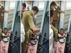 Kerala : டிக்கெட்டை தேடிய பயணி...! பூட்ஸ் காலால் நெஞ்சில் எட்டி உதைத்த போலீஸ் ..!